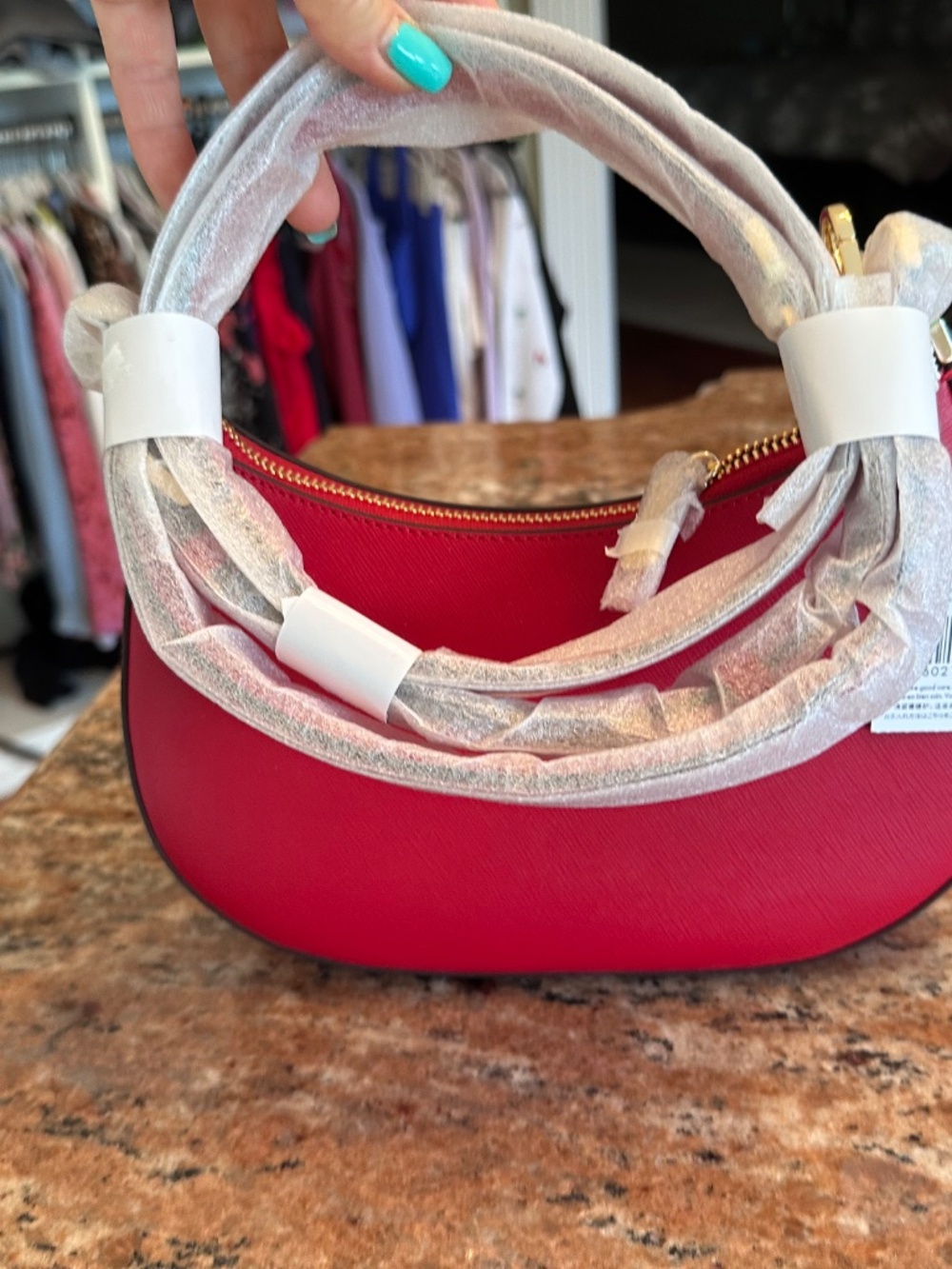Kate Spade small crossbody red - Picture 5 of 6